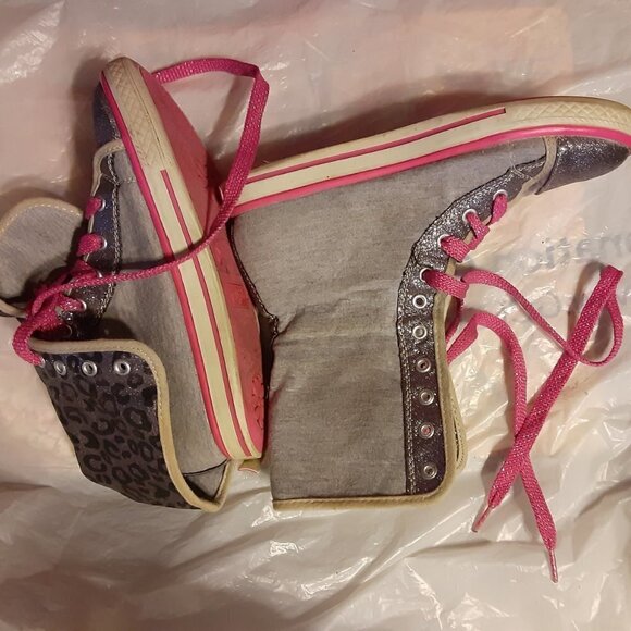 Bongo High-top Fold Over Sneakers - Picture 1 of 10